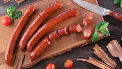 Sausage: Sausage isn't the most nutritious breakfast option since it is high in sodium. Consuming a large amount of sausage may raise blood pressure. (Unsplash)