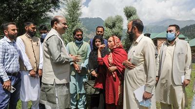Lok Sabha Speaker Om Birla in Jammu & Kashmir (PTI) Lok Sabha Speaker Om Birla in Jammu & Kashmir (PTI)