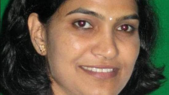 Shiv Sena Lok Sabha MP from Yavatmal-Washim constituency in Maharashtra, Bhavana Gawali. (HT Photo)