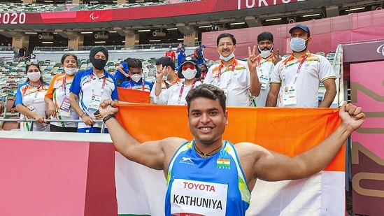 For Delhi’s Yogesh Kathuniya, sport is a way to defy the wheelchair (PTI)