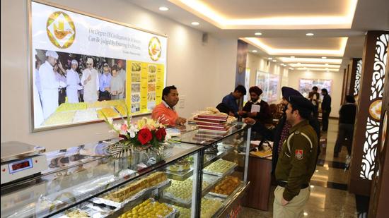 These spices — powdered turmeric (haldi) and coriander (dhania) — are also available in small quantities at Srijan, an exclusive outlet in Sector 22, Chandigarh, where all products made by the inmates are sold.