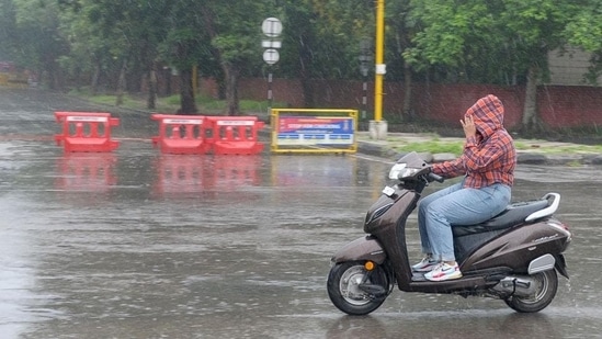 The IMD has said that during heavy rainfall could lead to localised flooding.(Representative Photo/HT)