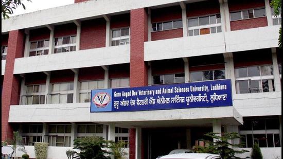 Guru Angad Dev Veterinary and Animal Sciences University in Ludhiana. (HT PHOTO)