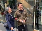 Akshay Kumar is in London these days. Akshay Kumar is in London these days.