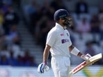 India's captain Virat Kohli walks off the field after losing his wicket during the fourth day of third test cricket match between England and India, at Headingley cricket ground in Leeds, England, Saturday, Aug. 28, 2021. (AP Photo/Jon Super)(AP) India's captain Virat Kohli walks off the field after losing his wicket during the fourth day of third test cricket match between England and India, at Headingley cricket ground in Leeds, England, Saturday, Aug. 28, 2021. (AP Photo/Jon Super)(AP)