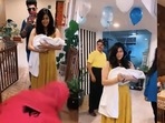 Kishwer Merchant and Suyyash Rai welcomed their son last week. Kishwer Merchant and Suyyash Rai welcomed their son last week.