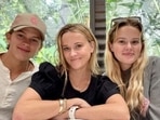 Reese Witherspoon shares two children, Ava and Deacon, with ex-husband, Ryan Phillippe. Reese Witherspoon shares two children, Ava and Deacon, with ex-husband, Ryan Phillippe.
