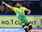 Narwal smashes all-time Pro Kabaddi League record, sold to 'UP Yoddha' for <span class='webrupee'>₹</span>1.65 cr(PKL) Narwal smashes all-time Pro Kabaddi League record, sold to 'UP Yoddha' for <span class='webrupee'>₹</span>1.65 cr(PKL)
