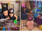 Aamir Ali and Sanjeeda Shaikh’s daughter Ayra turned two. Aamir Ali and Sanjeeda Shaikh’s daughter Ayra turned two.