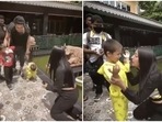 Kashmera Shah and Krushna Abhishek met their sons after a week. Kashmera Shah and Krushna Abhishek met their sons after a week.