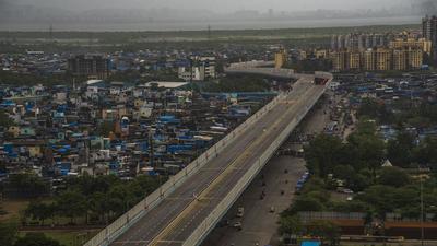 The flyover was inaugurated by chief minister Uddhav Thackeray on August 1. (HT File) The flyover was inaugurated by chief minister Uddhav Thackeray on August 1. (HT File)