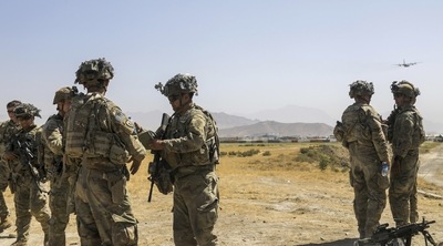 Ahmad’s response comes after videos and pictures of the US troops surfaced on social media, sparking speculations that there would be a long-term presence of the American military in Pakistan. (AP/Representative Photo) Ahmad’s response comes after videos and pictures of the US troops surfaced on social media, sparking speculations that there would be a long-term presence of the American military in Pakistan. (AP/Representative Photo)