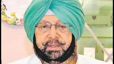 Punjab chief minister Capt Amarinder Singh (HT photo)