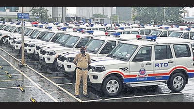 The interceptor vehicles were purchased for ₹13.7 cr. (Satish Bate/HT PHOTO) The interceptor vehicles were purchased for ₹13.7 cr. (Satish Bate/HT PHOTO)