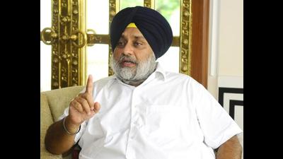 Sukhbir Singh Badal (HT file photo) Sukhbir Singh Badal (HT file photo)