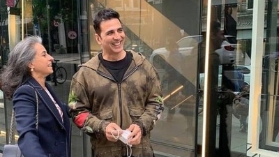 Akshay Kumar is in London these days. Akshay Kumar is in London these days.