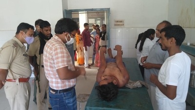 Bholu Keshari was accused of stealing from the general store owned by Rajesh Kumar alias Guddu Keshari, who assaulted Bholu with assistance from others while keeping him captive. (HT Photo) Bholu Keshari was accused of stealing from the general store owned by Rajesh Kumar alias Guddu Keshari, who assaulted Bholu with assistance from others while keeping him captive. (HT Photo)