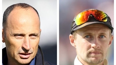 Nasser Hussain and Joe Root collage. (File/Reuters) Nasser Hussain and Joe Root collage. (File/Reuters)