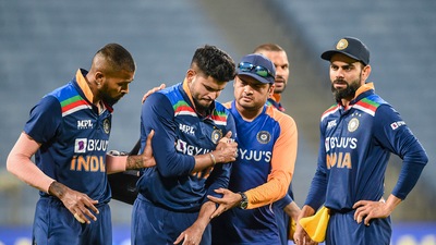 Indian cricketer Shreyas Iyer. (PTI)