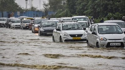 Several users complained of traffic jams due to waterlogging in parts of Delhi. (PTI)