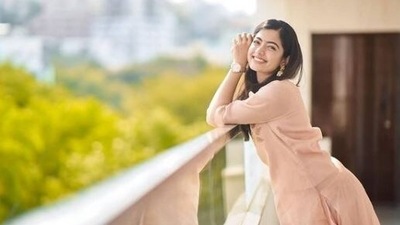 Rashmika Mandanna has another Hindi film Goodbye in her kitty.