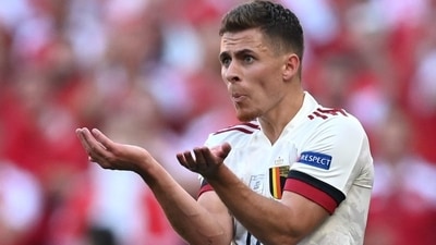 Thorgan Hazard: File photo (Pool via REUTERS)