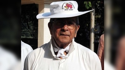 Former cricketer and coach Vasu Paranjpe (BCCI / Twitter)