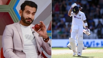 Irfan Pathan's take on Kohli's struggle in England (HT Collage)