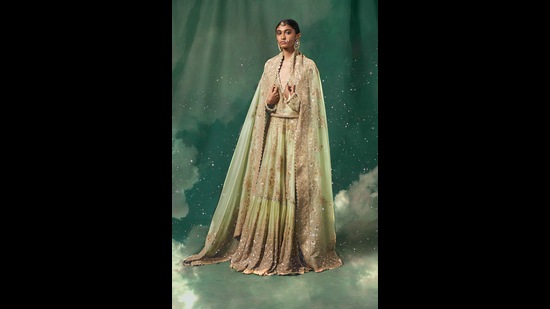 The collection successfully played with fresh pastels and monochromes, keeping the overall colour palette muted The collection successfully played with fresh pastels and monochromes, keeping the overall colour palette muted