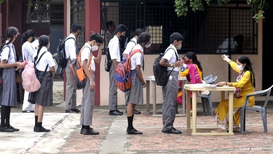 Delhi, Tamil Nadu and Gujarat, among other states and UTs will reopen schools from September 1 onwards. (HT Photo)