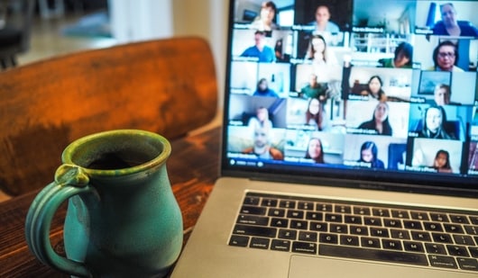 According to a new study, having your camera on during a virtual meeting increases "Zoom fatigue," a feeling of being drained and lacking energy following a day of virtual meetings.(Unsplash)