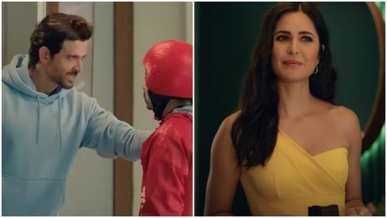 Hrithik Roshan and Katrina Kaif feature in Zomato's new ads.