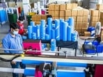 August data pointed to back-to-back increases in new export orders, but here too, growth lost momentum. (Bloomberg file photo)