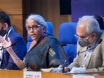 Finance minister Nirmala Sitharaman.(Bloomberg) Finance minister Nirmala Sitharaman.(Bloomberg)