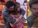 Raqesh Bapat consoles Shamita Shetty after she nominated herself on Bigg Boss OTT. Raqesh Bapat consoles Shamita Shetty after she nominated herself on Bigg Boss OTT.