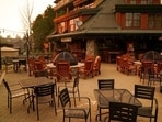 The report showed an accelerating trend, with the number of disasters increasing nearly fivefold from the 1970s to the most recent decade. In picture - An empty restaurant after mandatory evacuation was ordered due to the Caldor Fire in South Lake Tahoe, California.(AP)