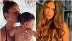 Suhana Khan (R) and Kareena Kapoor with her son, Jeh (L). Suhana Khan (R) and Kareena Kapoor with her son, Jeh (L).