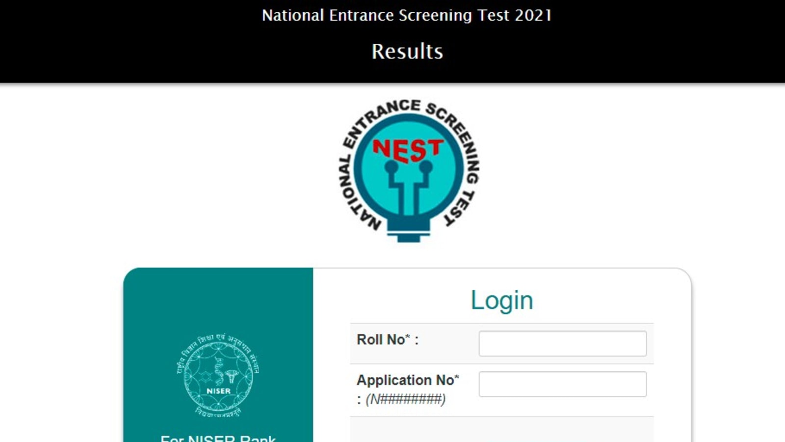 NEST Result 2021 released on nestexam.in, here’s direct link