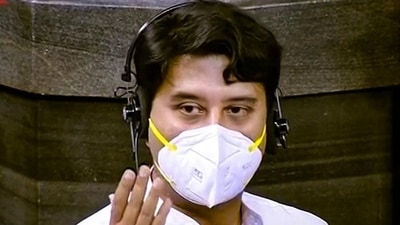 Union civil aviation minister Jyotiraditya Scindia. (File photo) Union civil aviation minister Jyotiraditya Scindia. (File photo)
