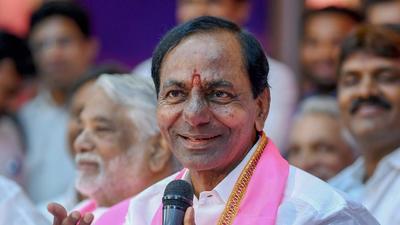Hyderabad: Telangana chief minister K Chandrashekar Rao’s promise to the Dalit community is that each SC family in Telangana would be given ₹10 lakh to start any business venture of their choice, without any stress to return the money. (PTI) Hyderabad: Telangana chief minister K Chandrashekar Rao’s promise to the Dalit community is that each SC family in Telangana would be given ₹10 lakh to start any business venture of their choice, without any stress to return the money. (PTI)