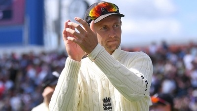 England captain Joe Root (in frame) takes an indirect dig at Michael Vaughan (ANI)