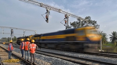 The Indian Railways' plan of achieving the target of becoming net-zero carbon emitter by 2030 would put India on a fast lane to become carbon-neutral by 2050. (AFP/file photo) The Indian Railways' plan of achieving the target of becoming net-zero carbon emitter by 2030 would put India on a fast lane to become carbon-neutral by 2050. (AFP/file photo)