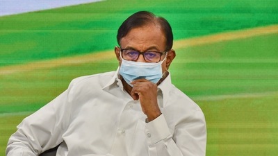 Congress leader P Chidambaram during a press conference in New Delhi. (File Photo / PTI) Congress leader P Chidambaram during a press conference in New Delhi. (File Photo / PTI)