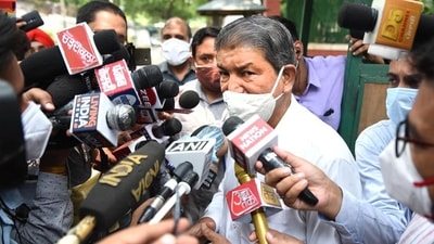 Punjab Congress leader Harish Rawat. (Ajay Aggarwal /HT photo) (HT_PRINT) Punjab Congress leader Harish Rawat. (Ajay Aggarwal /HT photo) (HT_PRINT)