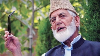 Syed Ali Shah Geelani had represented Sopore in J&K assembly thrice, last time in 1987 when he was the candidate of Muslim United Front Syed Ali Shah Geelani had represented Sopore in J&K assembly thrice, last time in 1987 when he was the candidate of Muslim United Front