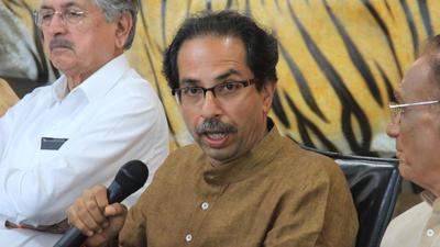 Shiv Sena chief heads the MVA government. (HT FILE)