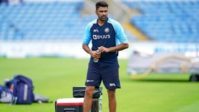 Ravichandran Ashwin during India's nets session (AP) Ravichandran Ashwin during India's nets session (AP)