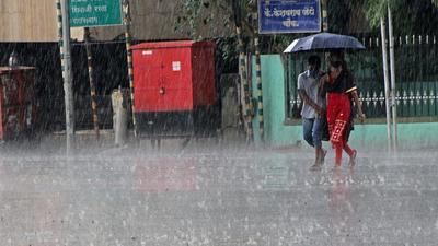 The lowest rainfall received by Pune in August was reported in 2015, at 24.7 mm. (Ravindra Joshi/HT PHOTO) The lowest rainfall received by Pune in August was reported in 2015, at 24.7 mm. (Ravindra Joshi/HT PHOTO)
