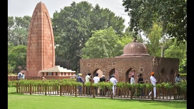 The Jallianwala Bagh in Amritsar.