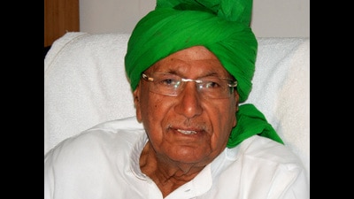 INLD chief Om Prakash Chautala. (HT File)
